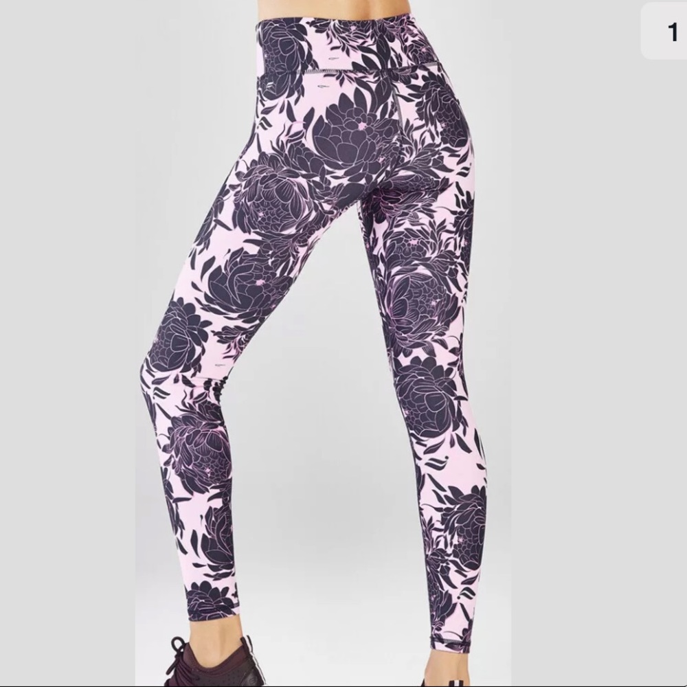 Fabletic PowerHold peony leggings